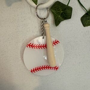 Baseball Keychain